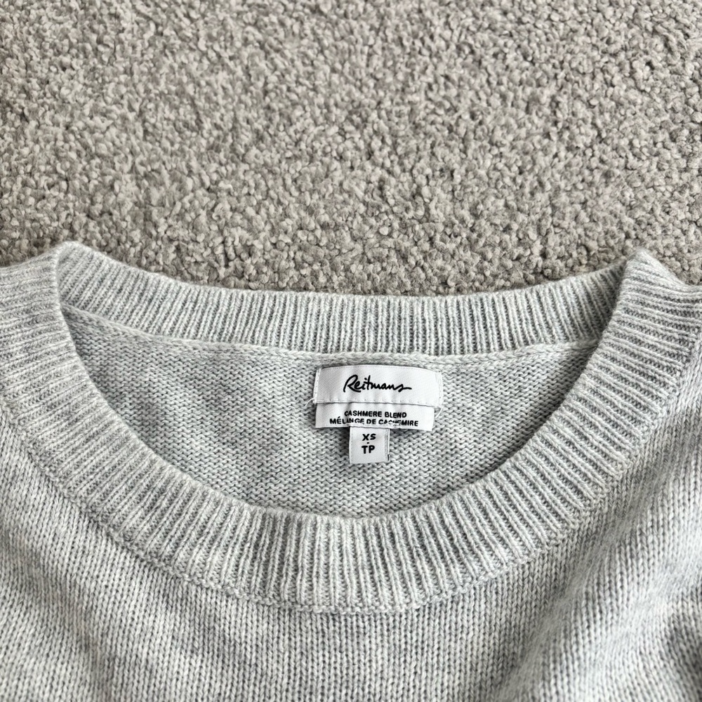 Reitmans Cashmere Bend Crewneck Sweater - Picture 2 of 6